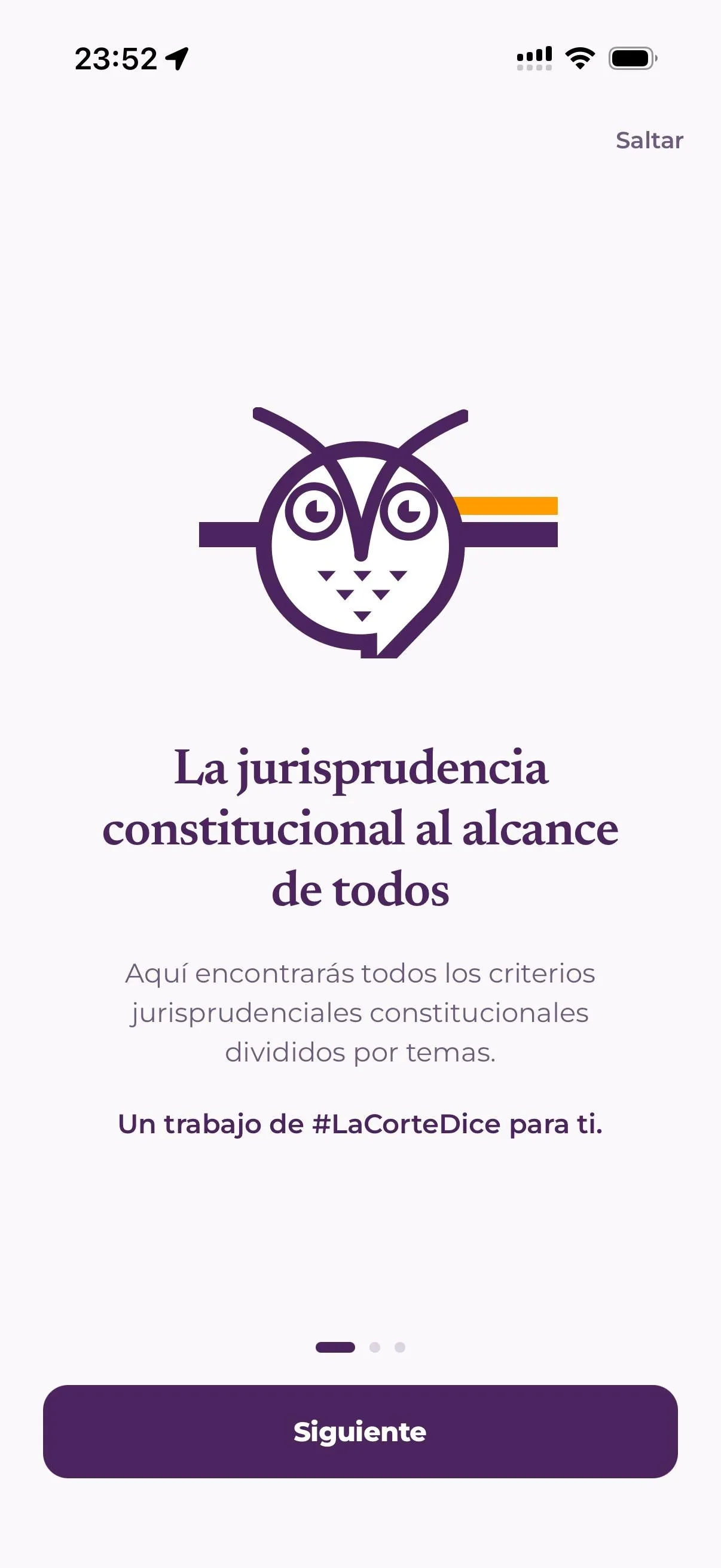 La Corte Dice onboarding: constitutional case law within everyone's reach